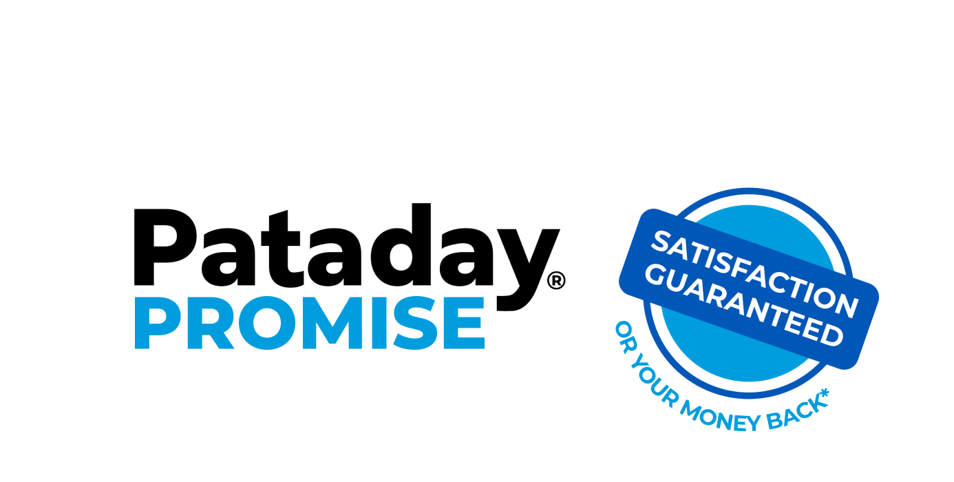 Pataday® Promise Satisfaction Gauranteed Or Your Money Back